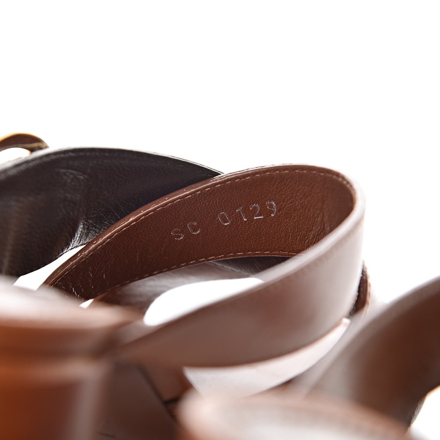 Monogram Horizon Mules 36.5 Cognac Brown