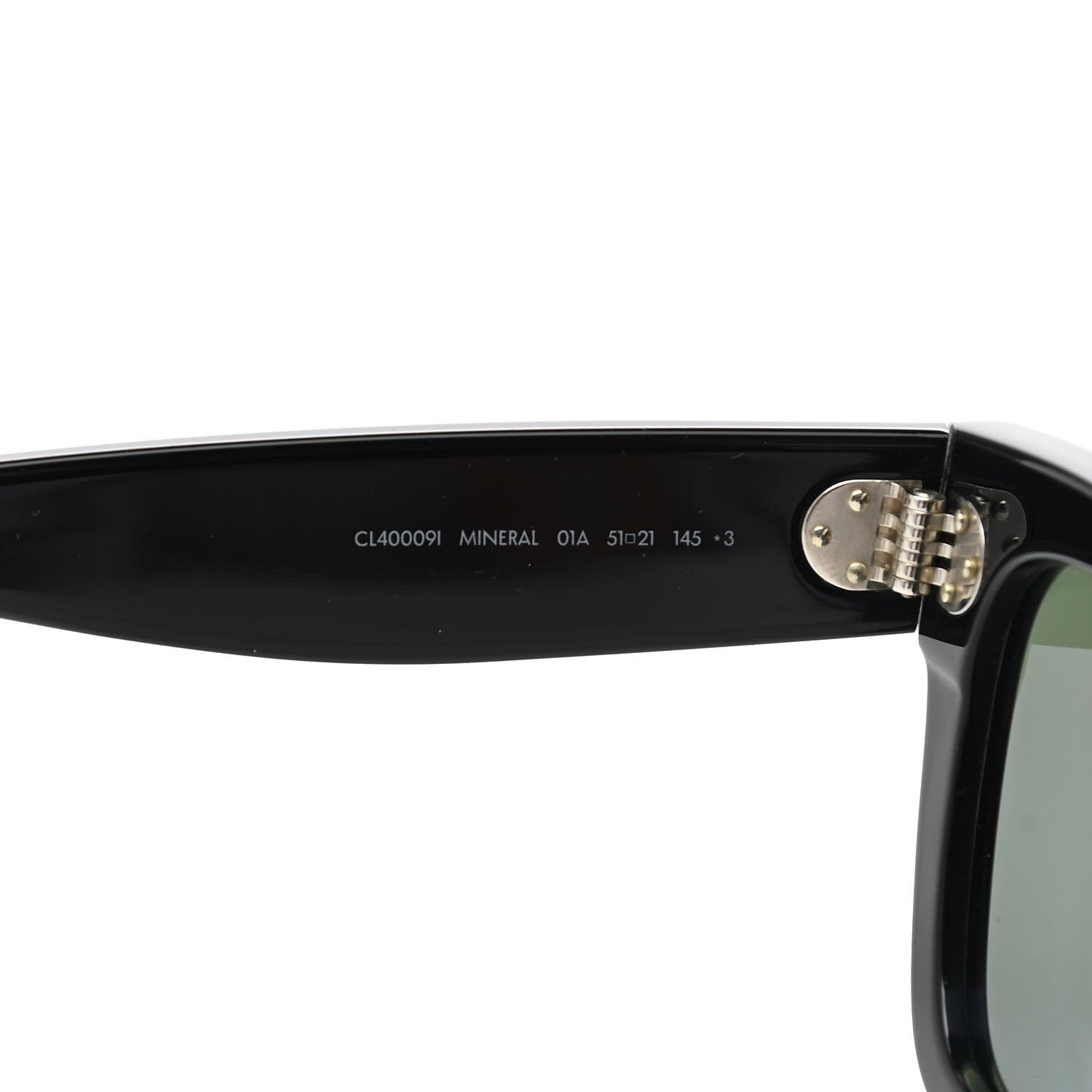 Celine Acetate Black Frame 02 Sunglasses CL40009I Black 6 of 6