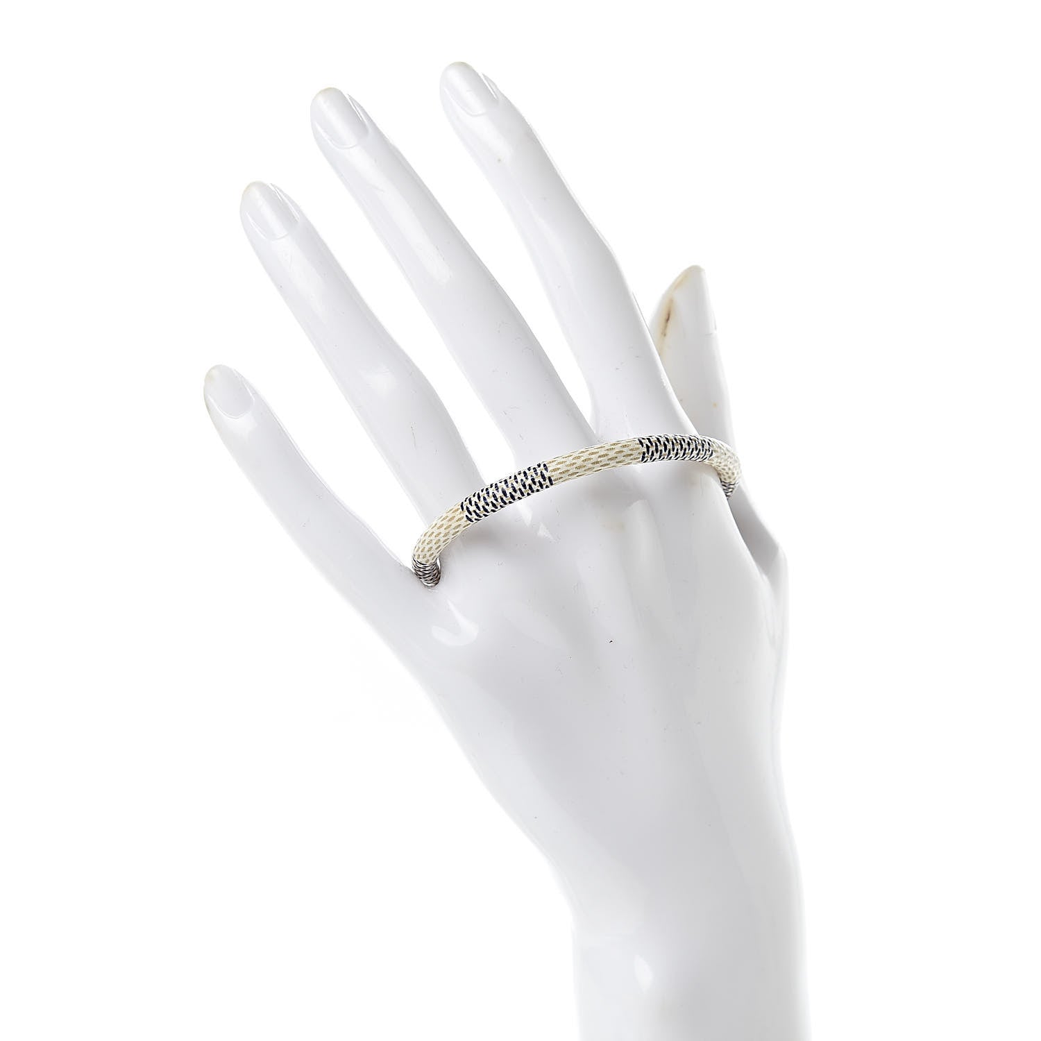 Louis Vuitton Damier Azur Keep It Bracelet 17 2 of 4