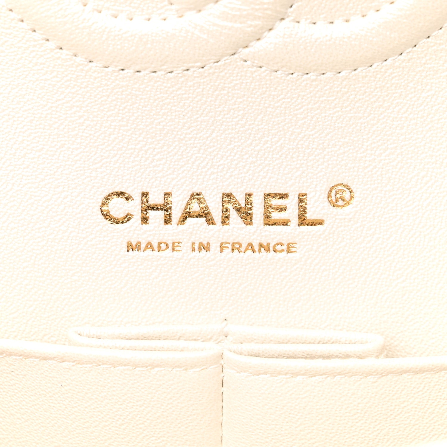 Chanel Iridescent Calfskin Quilted Medium Double Flap White 6 of 13