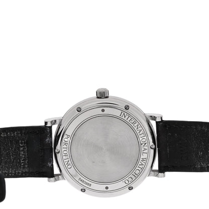 IWC Stainless Steel Alligator 40mm Portofino Automatic Watch IW356501 4 of 5
