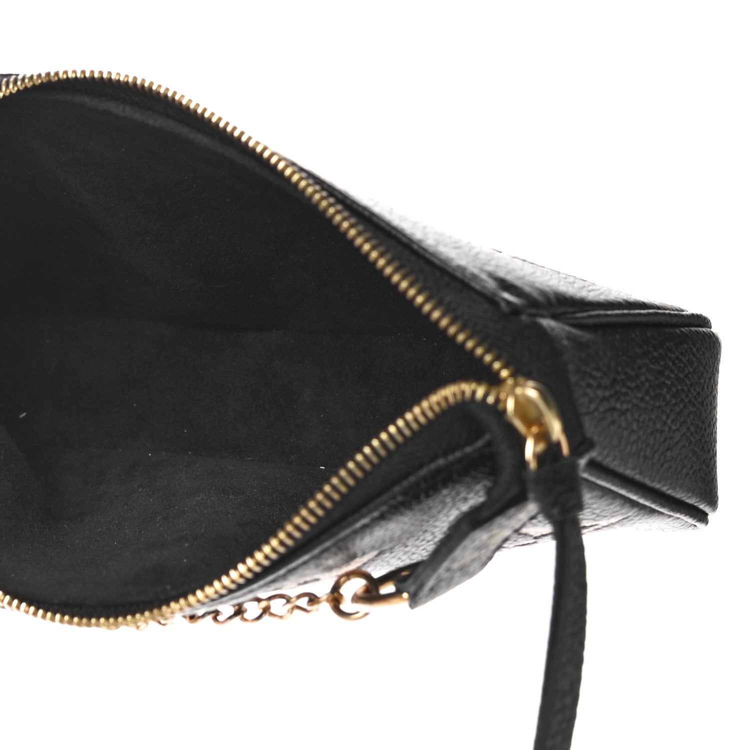 Louis Vuitton Empreinte Monogram Giant Mini Pochette Accessories Black 5 of 10