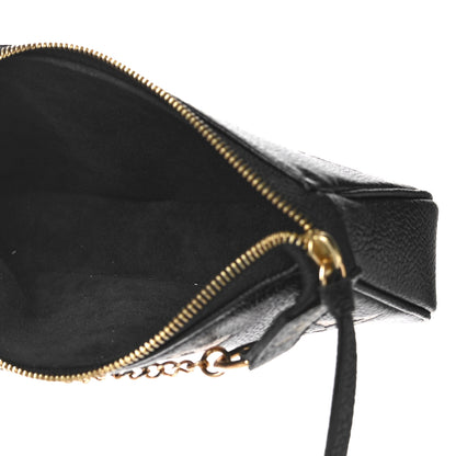 Louis Vuitton Empreinte Monogram Giant Mini Pochette Accessories Black 5 of 10