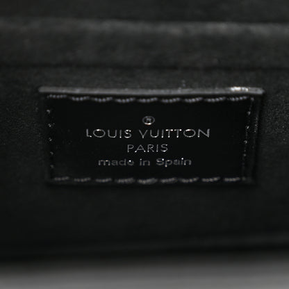 Louis Vuitton Calfskin Monogram Print Camera Box Black 6 of 10