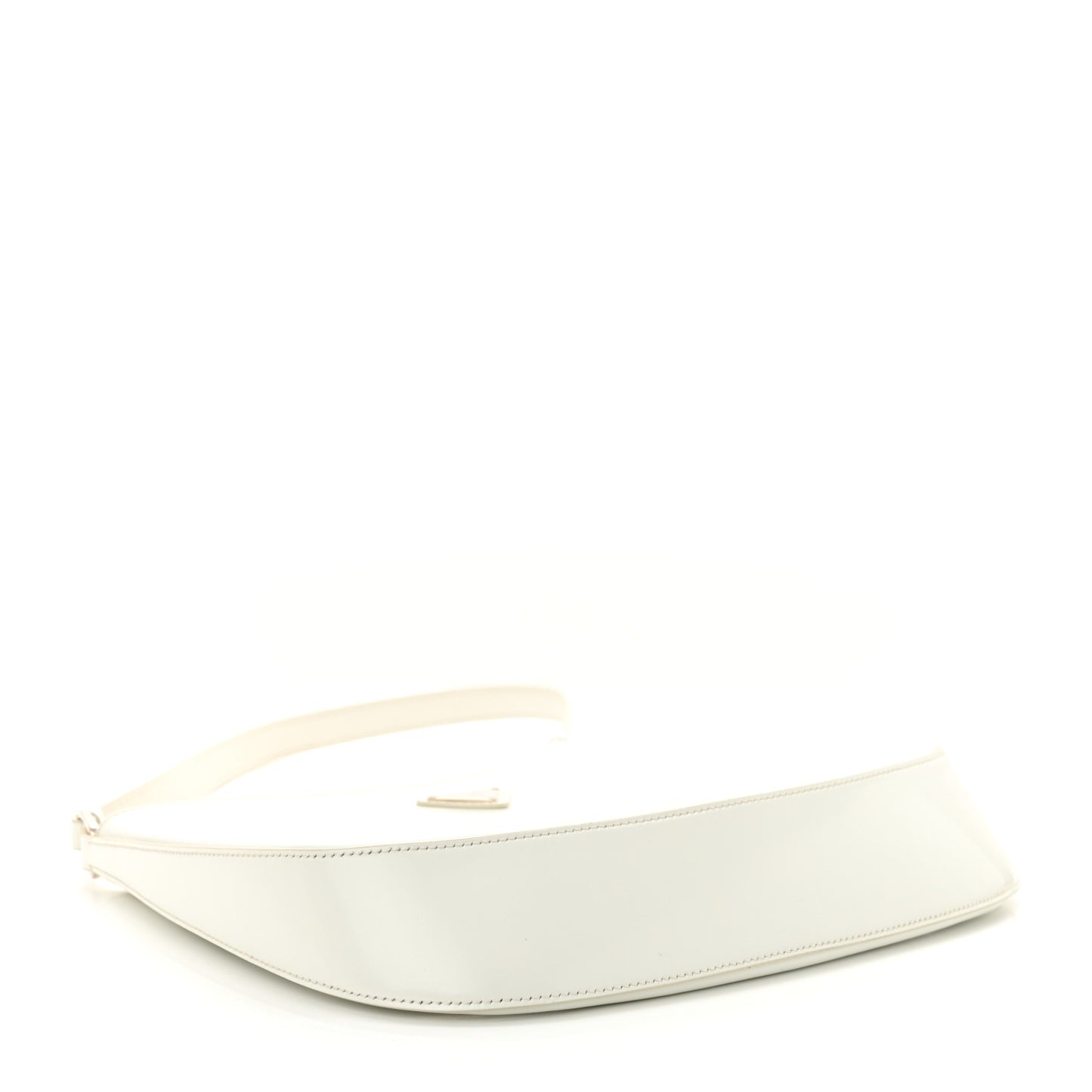 Spazzolato Cleo Shoulder Bag White
