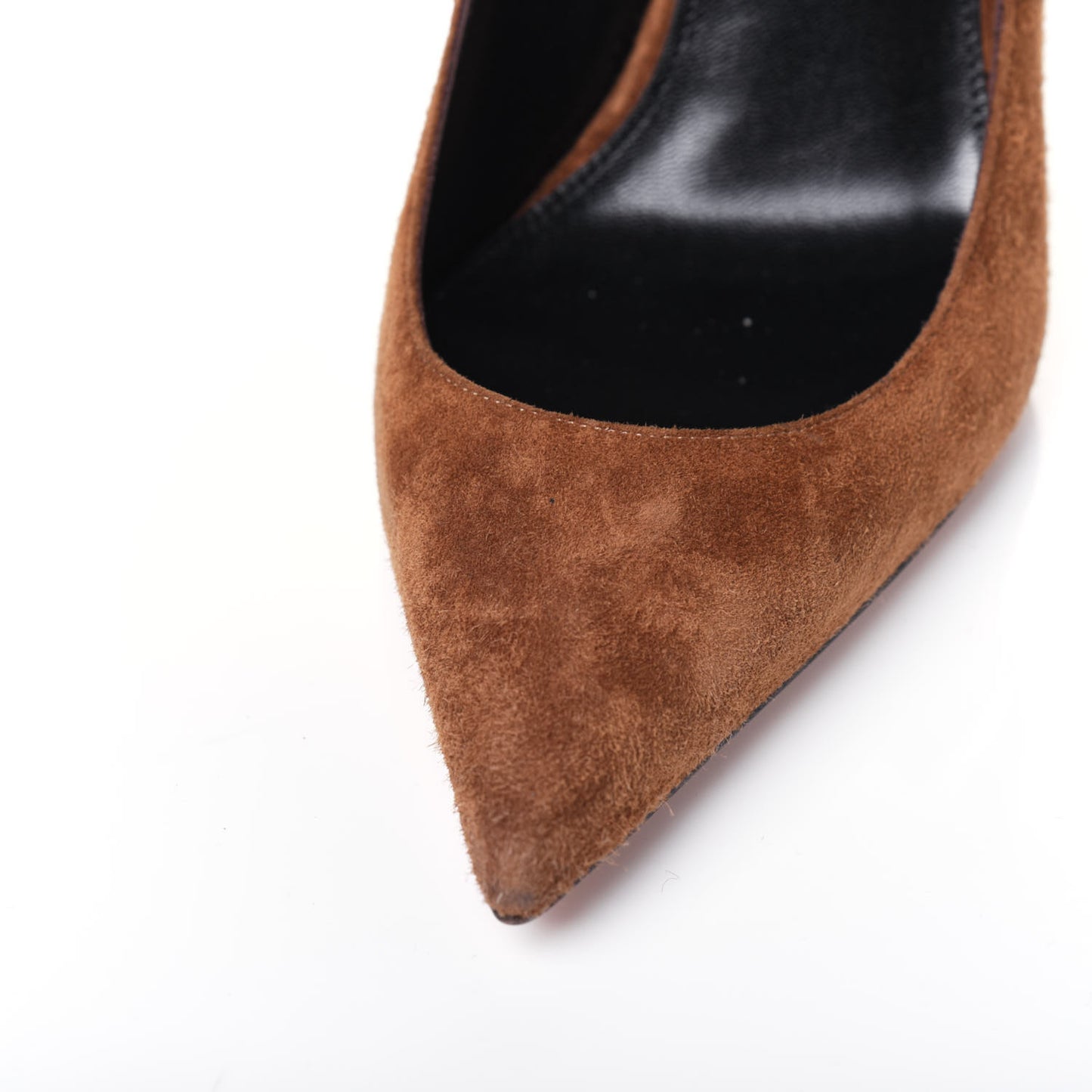 Suede Majorelle 105 Pumps 35.5 Moro Coffee