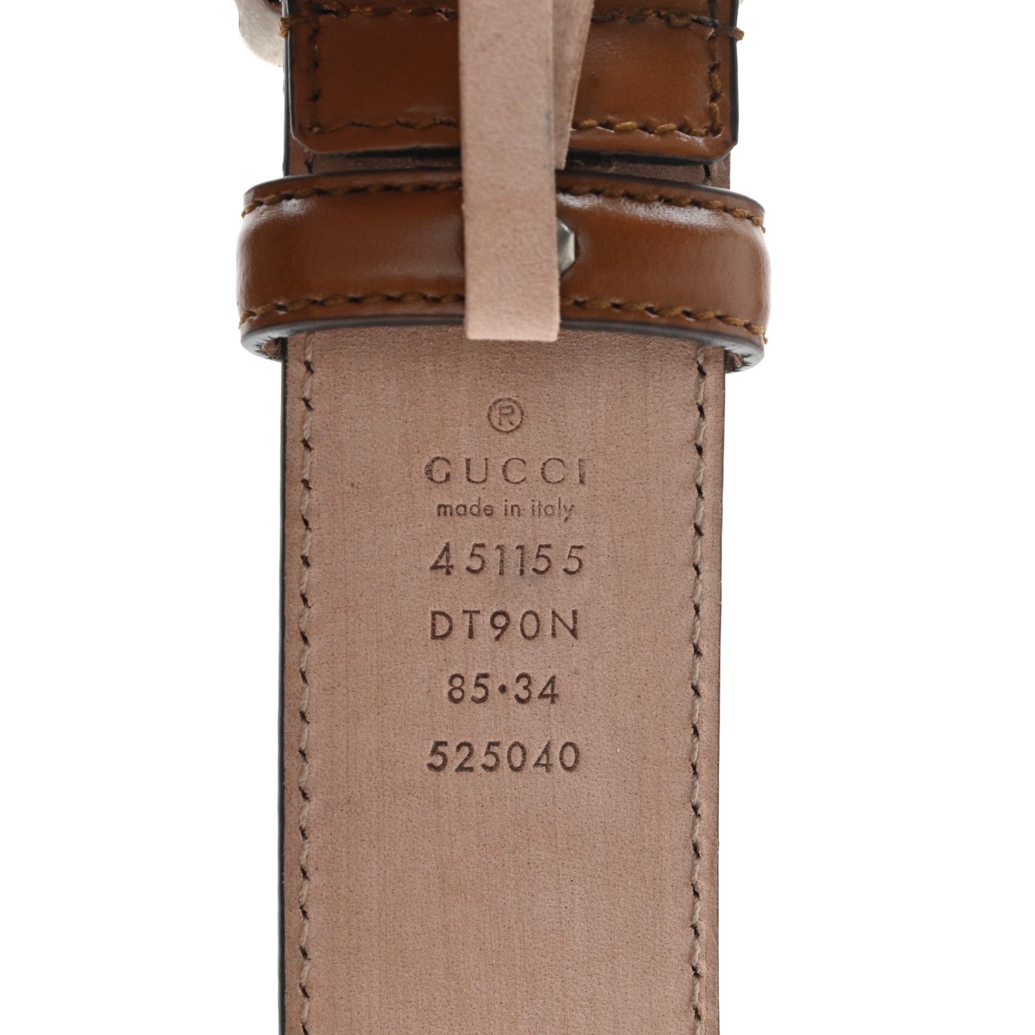 Gucci Lisse Calfskin Dionysus 35mm Belt 85 34 Cuir 3 of 5