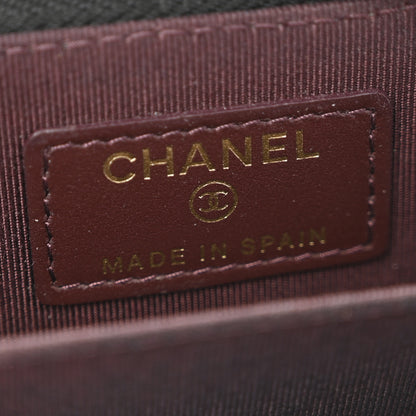 Chanel Caviar Quilted Zip Coin Purse Black 6 of 9