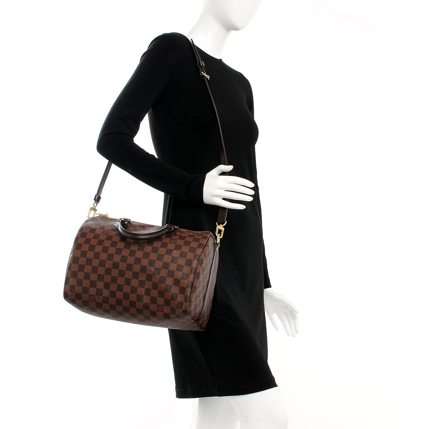 Damier Ebene Speedy Bandouliere 30