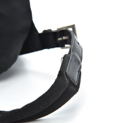 Prada Nylon Vela Medium Backpack Black 10 of 11