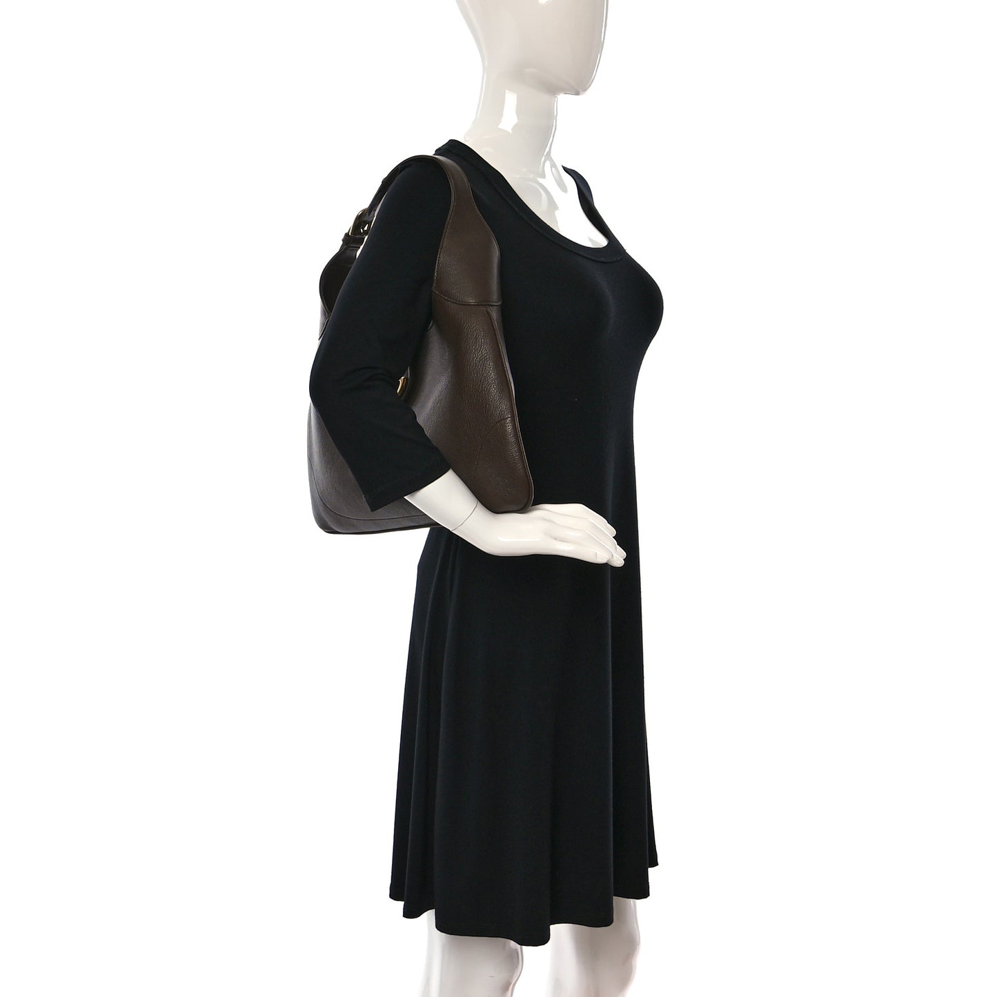 Goatskin Medium Aphrodite Shoulder Bag New Acero