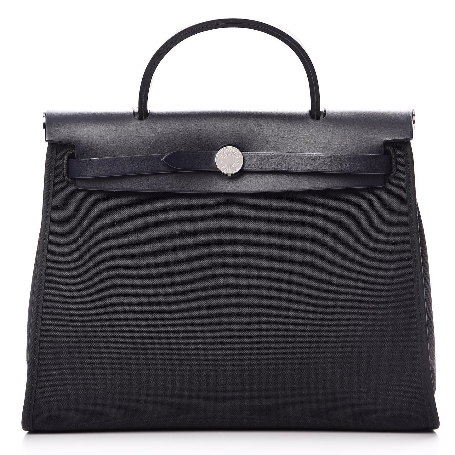 Toile Barenia Herbag Zip 31 PM Bleu Marine