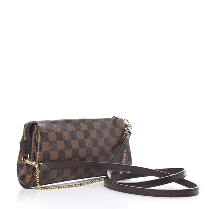 Louis Vuitton Damier Ebene Eva Clutch 3 of 8
