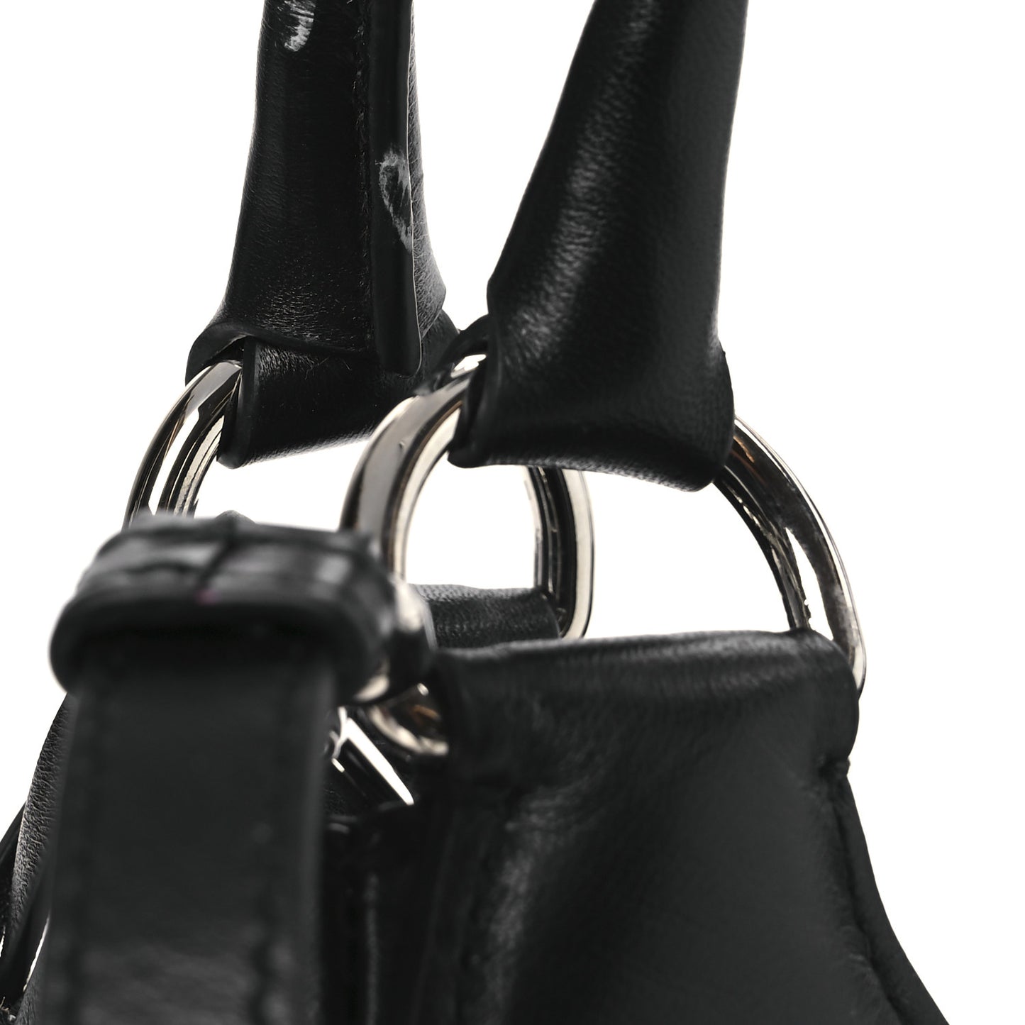 Nappa Soft Padded Re-Edition 2002 Moon Bag Black