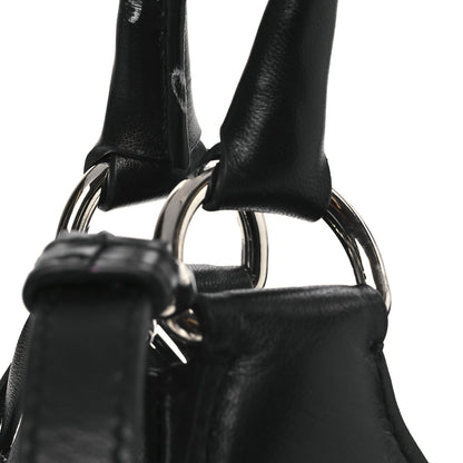 Prada Nappa Soft Padded Re-Edition 2002 Moon Bag Black 15 of 15