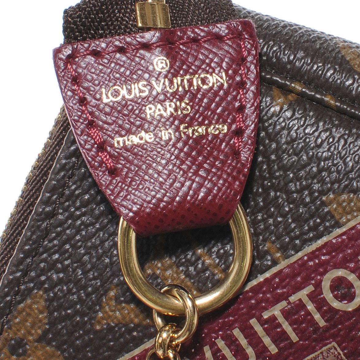 Monogram Stamp Mini Pochette Accessories