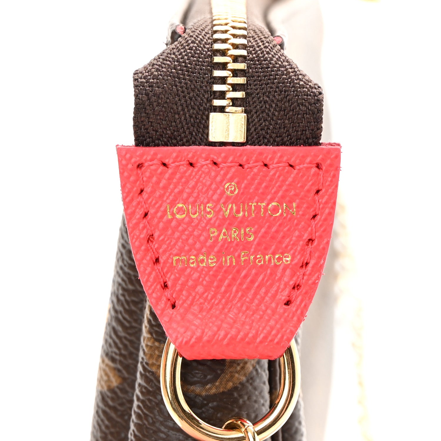 Louis Vuitton Monogram 2021 Christmas Animation London Mini Pochette Accessories Red 7 of 9