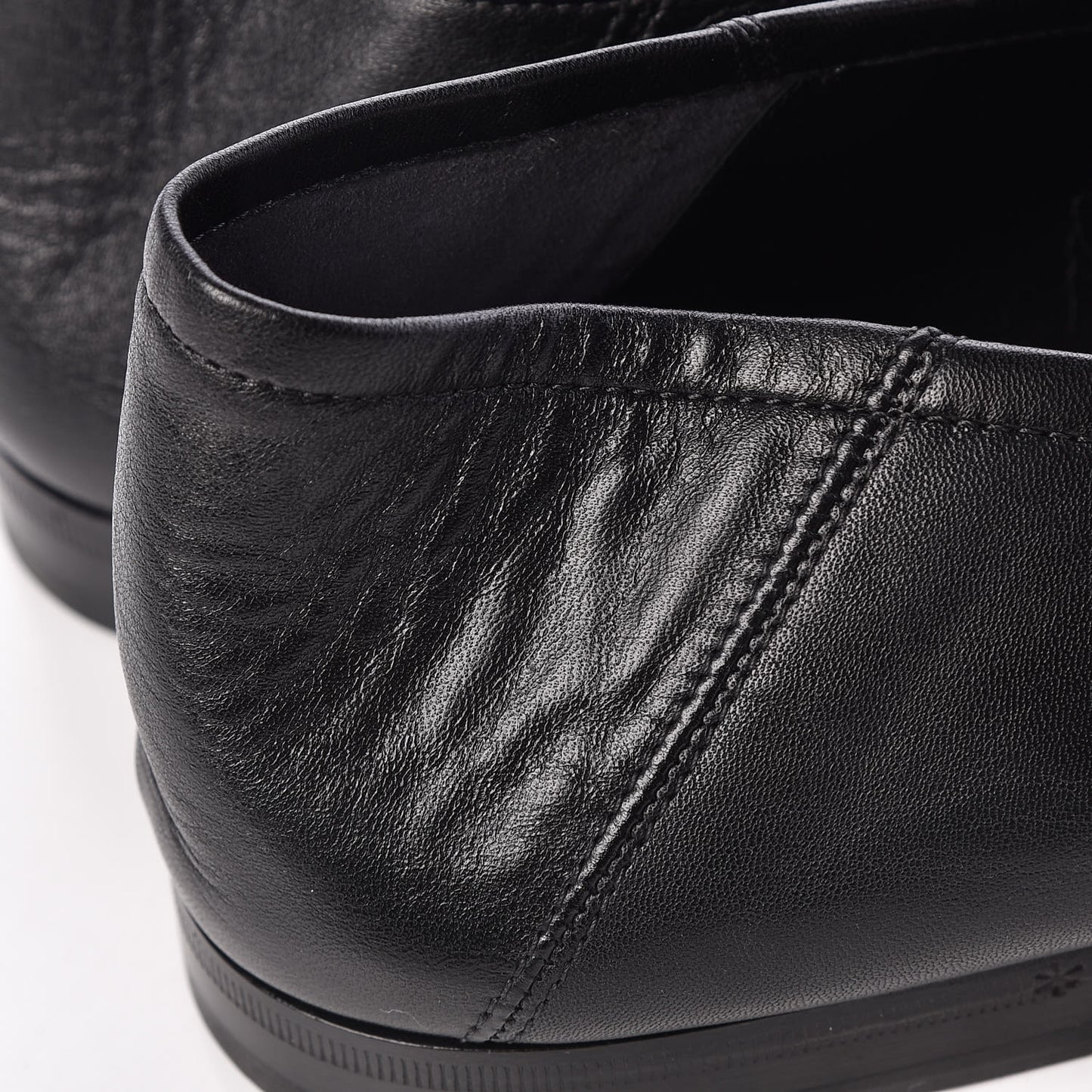 Lambskin Mens Brixton Horsebit Loafers 12 Black