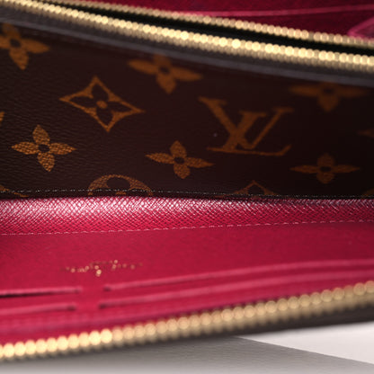 Louis Vuitton Monogram Clemence Wallet Fuchsia 6 of 12