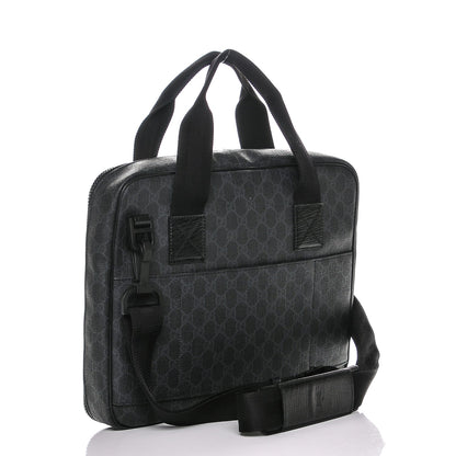 Gucci GG Plus Monogram Medium Computer Case Black 3 of 6