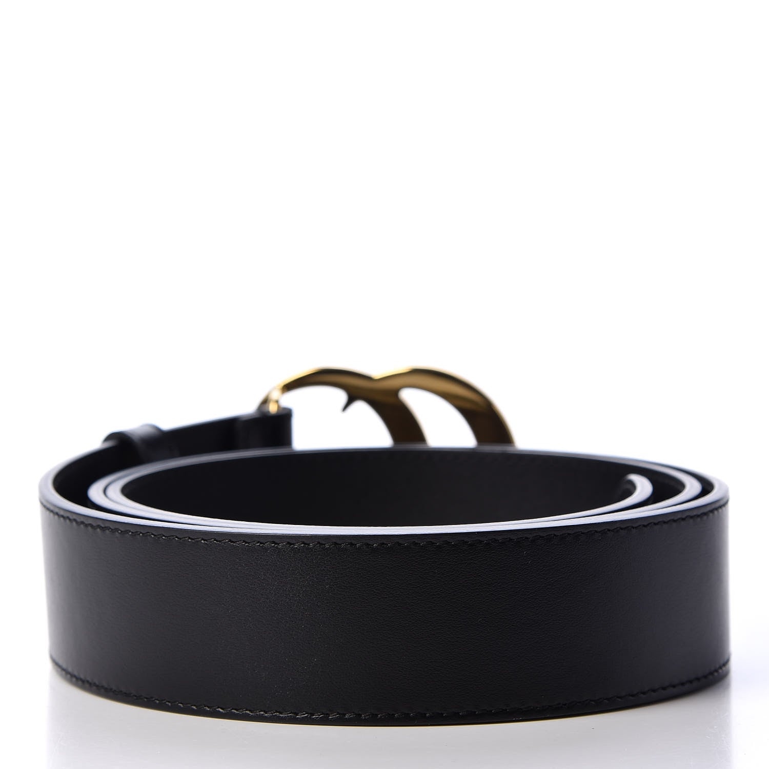 Gucci Plutone Calfskin Double G 40mm Belt 110 44 Black 2 of 3