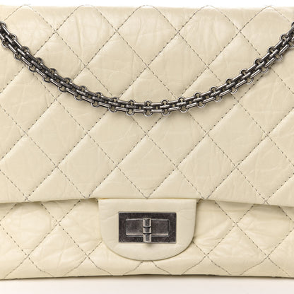 Chanel Aged Calfskin 2.55 Reissue 227 Flap Ivory 12 of 12