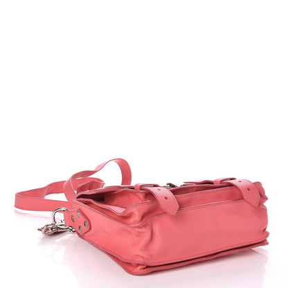 Proenza Schouler Lambskin PS1 Pouch Messenger Hibiscus 4 of 8