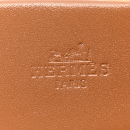 Hermes Calfskin Cork Eze 30 Sandals 38 Gold 7 of 9