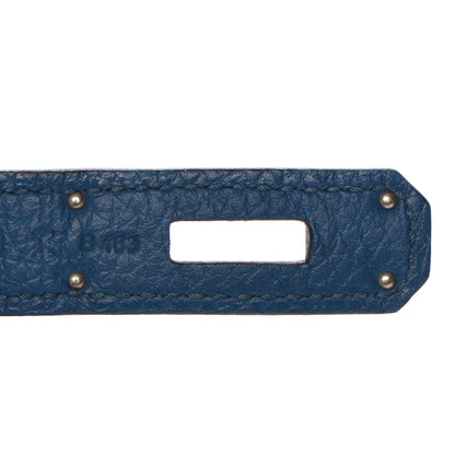 Hermes Togo Birkin 30 Bleu de Galice 18 of 22