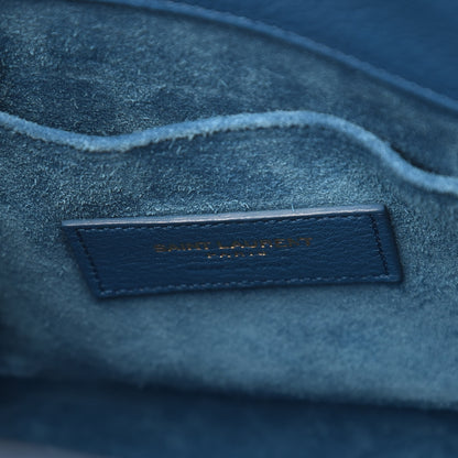 Saint Laurent Calfskin Baby Sac de Jour Indigo 6 of 11