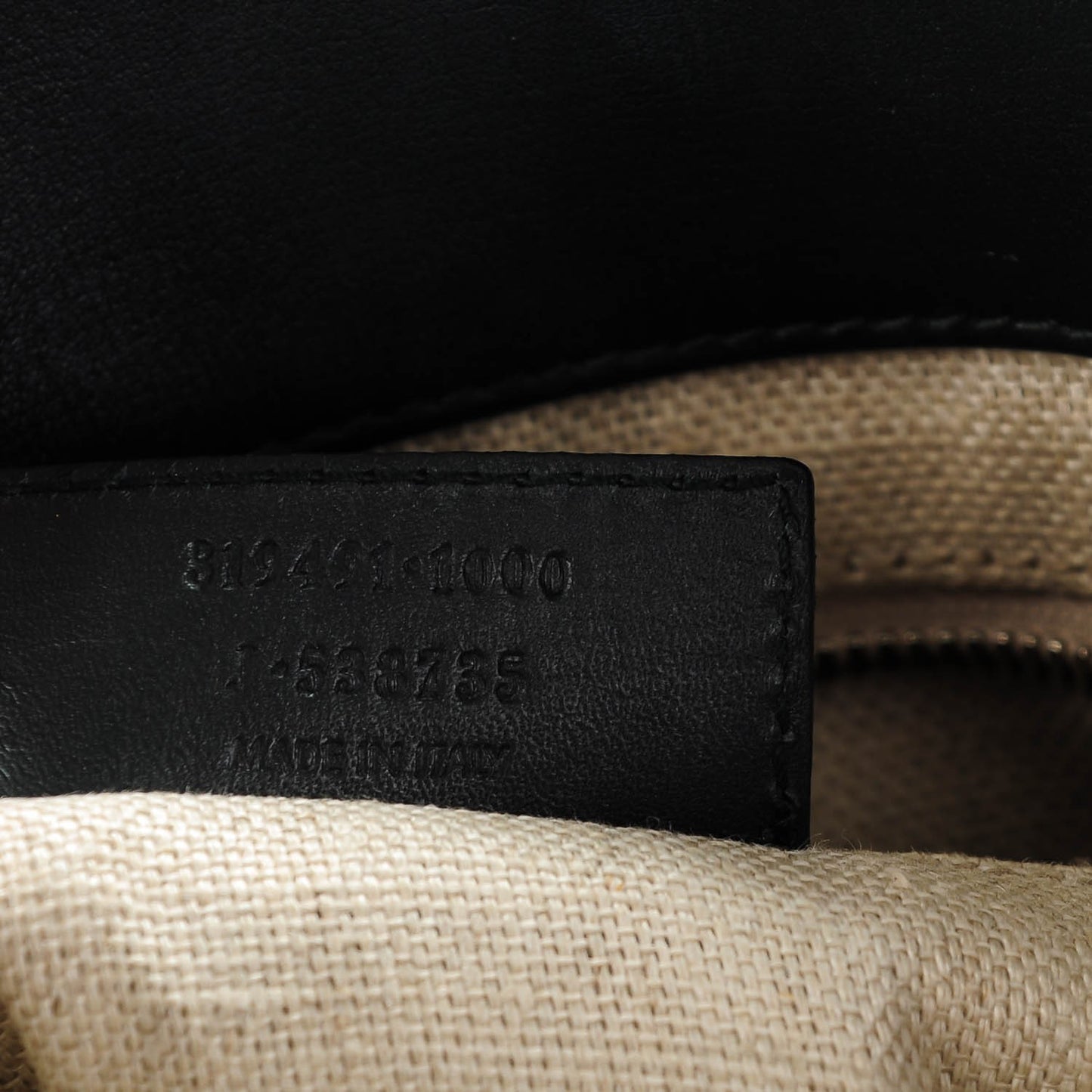 Karung Canvas Padlock All Afternoon Black