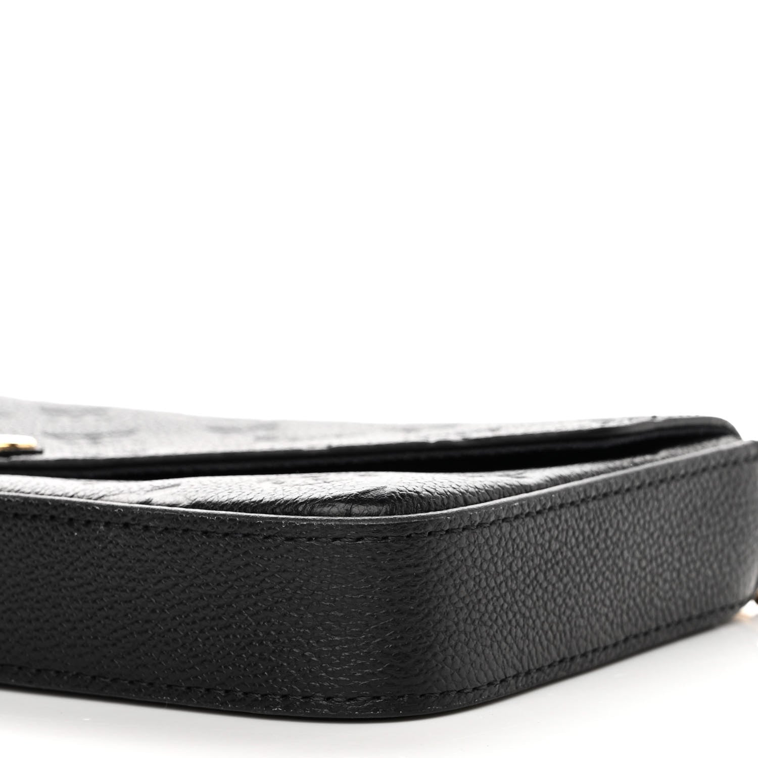Louis Vuitton Empreinte Pochette Felicie Chain Wallet Black 9 of 9