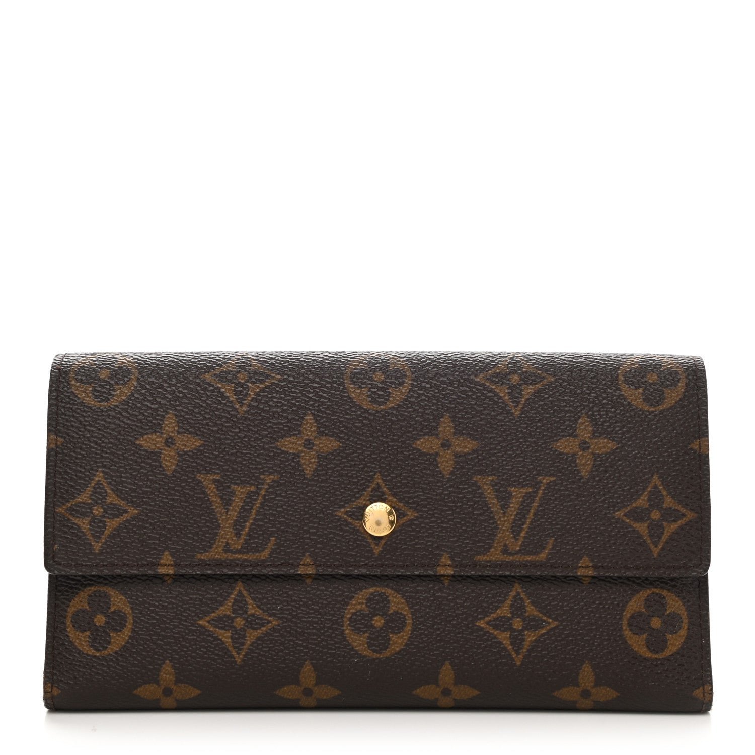 Louis Vuitton Monogram Porte Tresor International Wallet 1 of 9