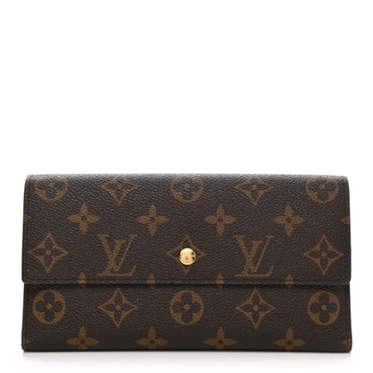 Louis Vuitton Monogram Porte Tresor International Wallet 1 of 9