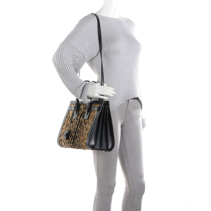 Saint Laurent Calf Hair Small Sac De Jour Leopard 2 of 8