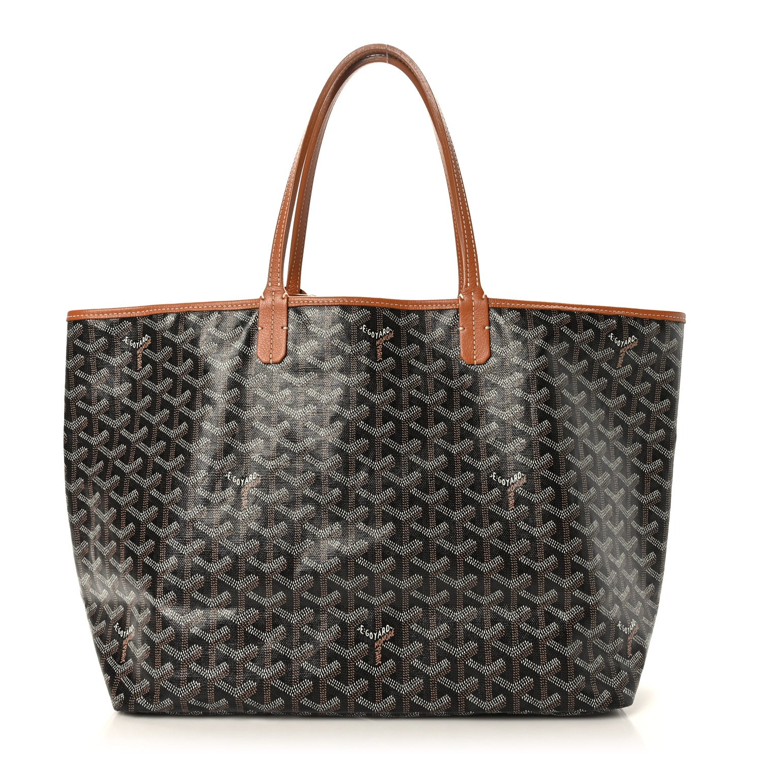 Goyard Goyardine Saint Louis PM Black Gold 1 of 10