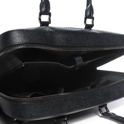 Burberry London Leather Briefcase Black 9 of 9