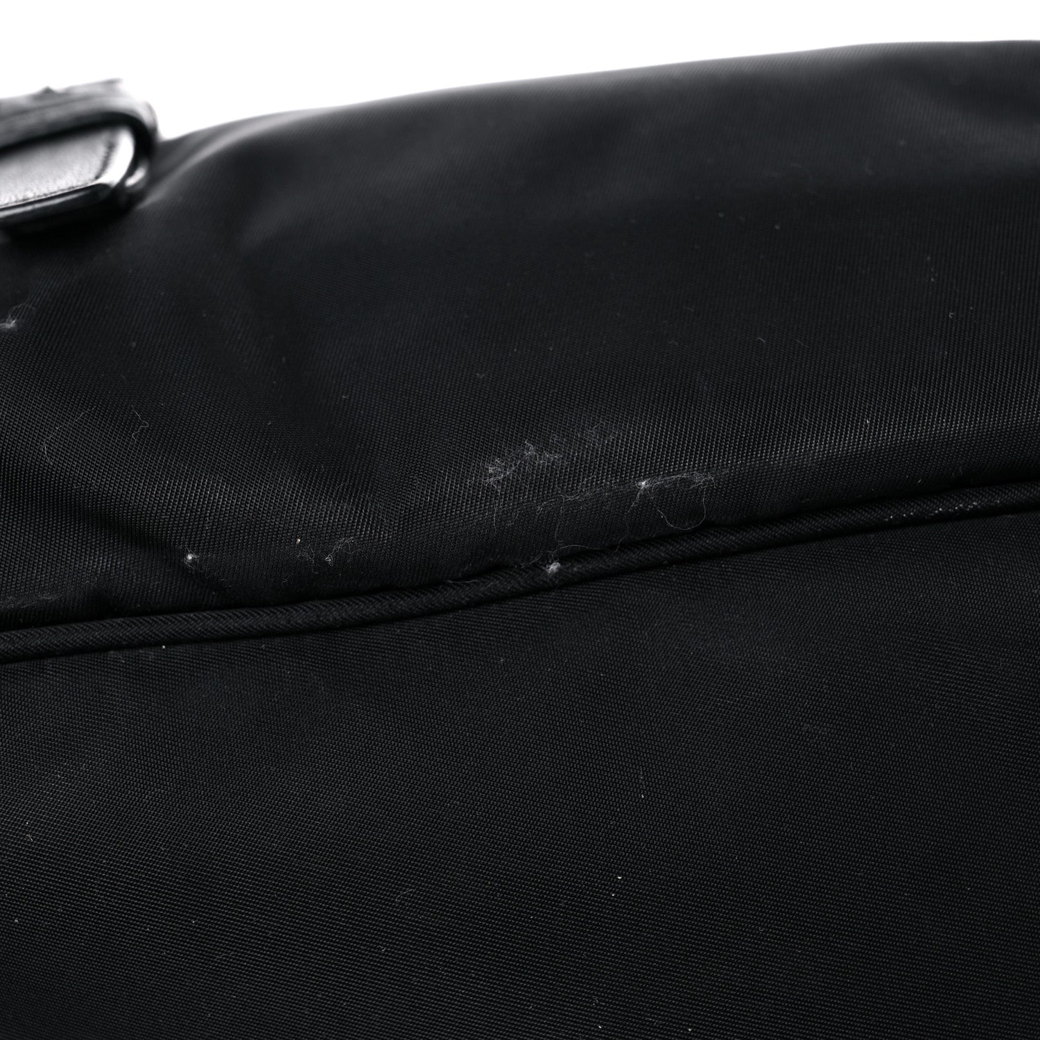 Prada Nylon Vela Messenger Bag Black 10 of 16