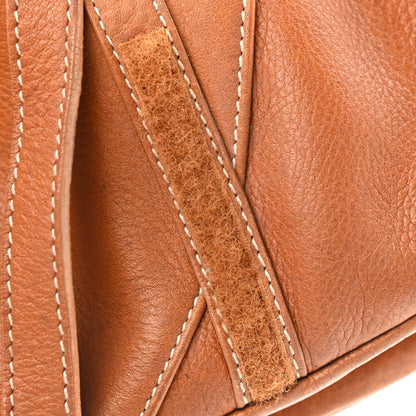 Christian Dior Calfskin Saddle Bag Tan 14 of 16