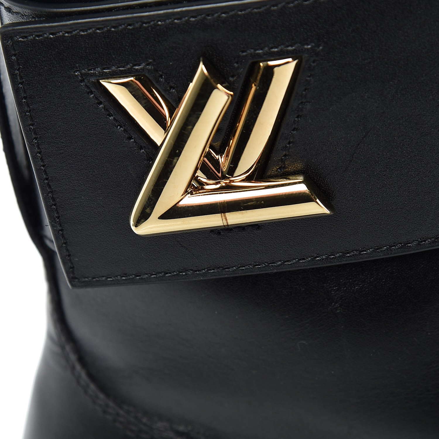 Louis Vuitton Calfskin Wonderland Ranger Boots 36 Black 9 of 9