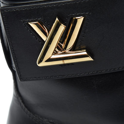 Louis Vuitton Calfskin Wonderland Ranger Boots 36 Black 9 of 9