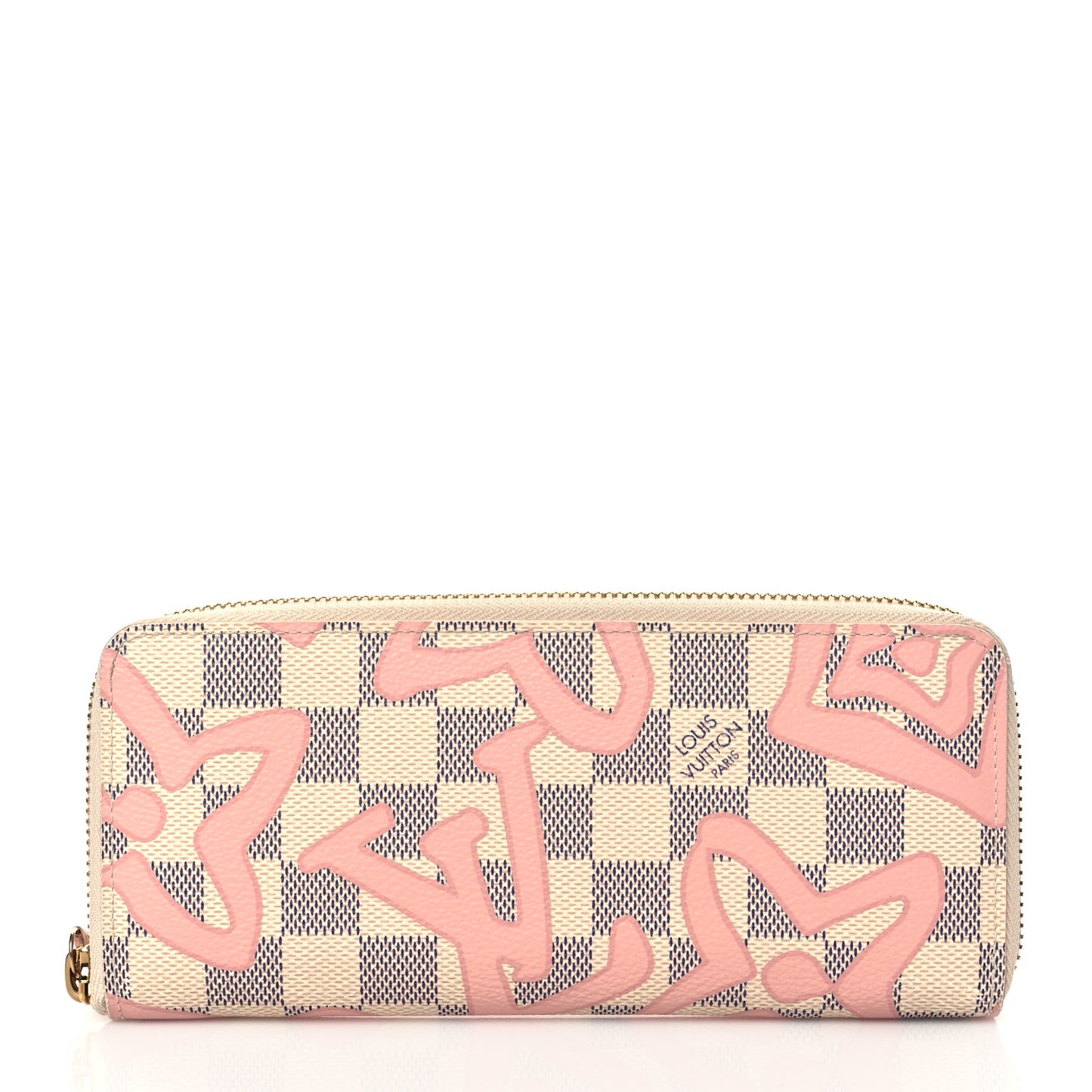 Damier Azur Tahitienne Clemence Wallet
