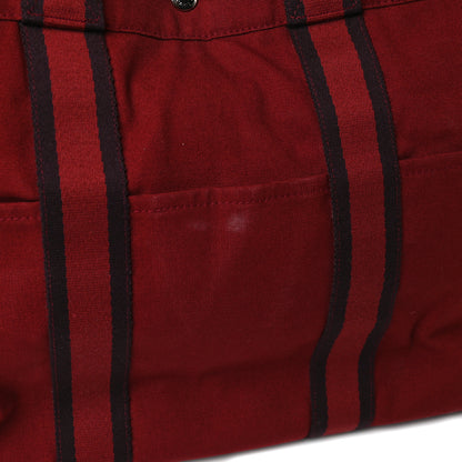 Hermes Canvas Fourre Tout MM Red 12 of 24