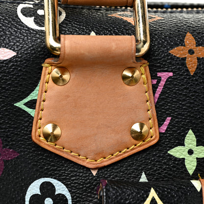 Louis Vuitton Monogram Multicolor Speedy 30 Black 31 of 65