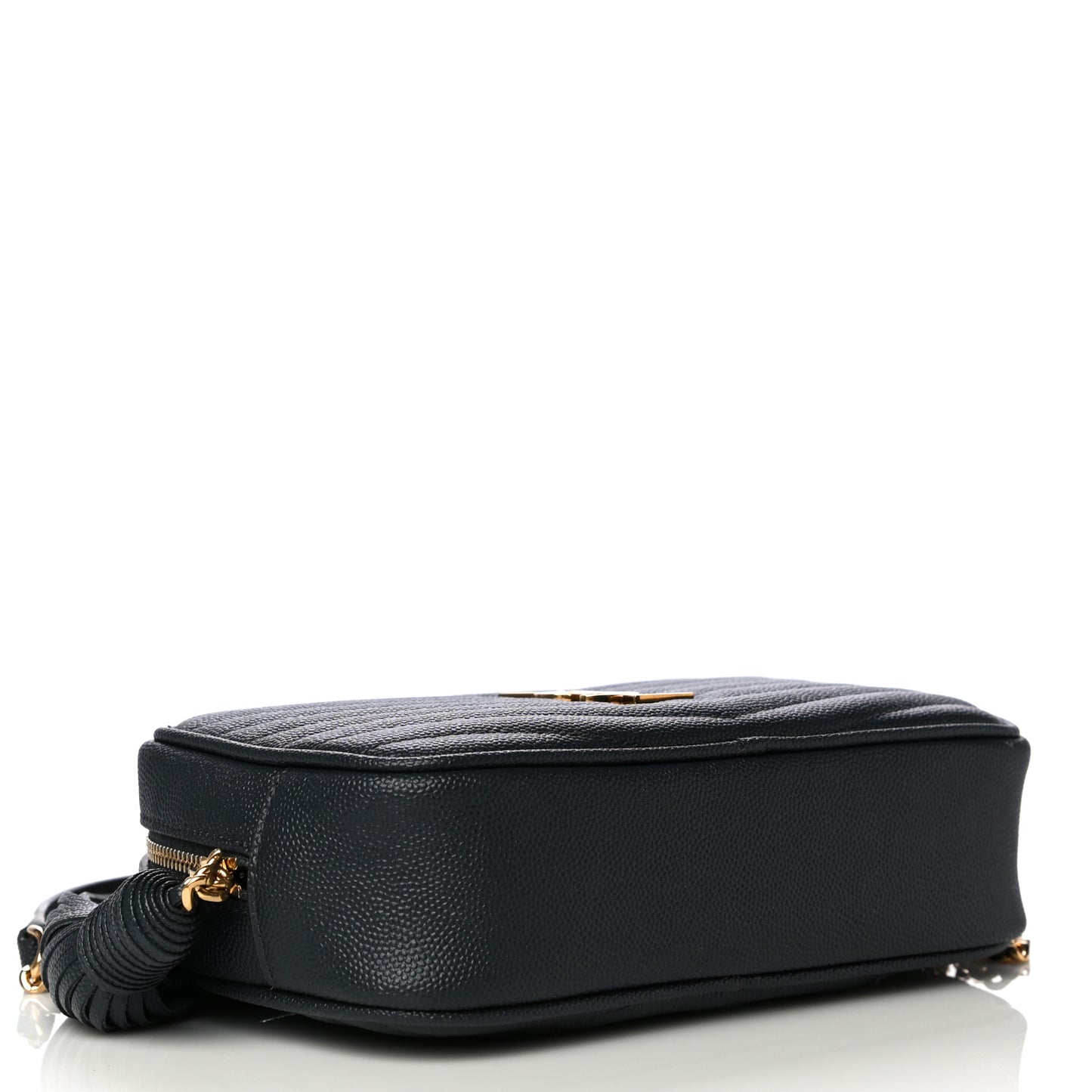 Grain De Poudre Matelasse Monogram Mini Lou Camera Bag Dark Smog