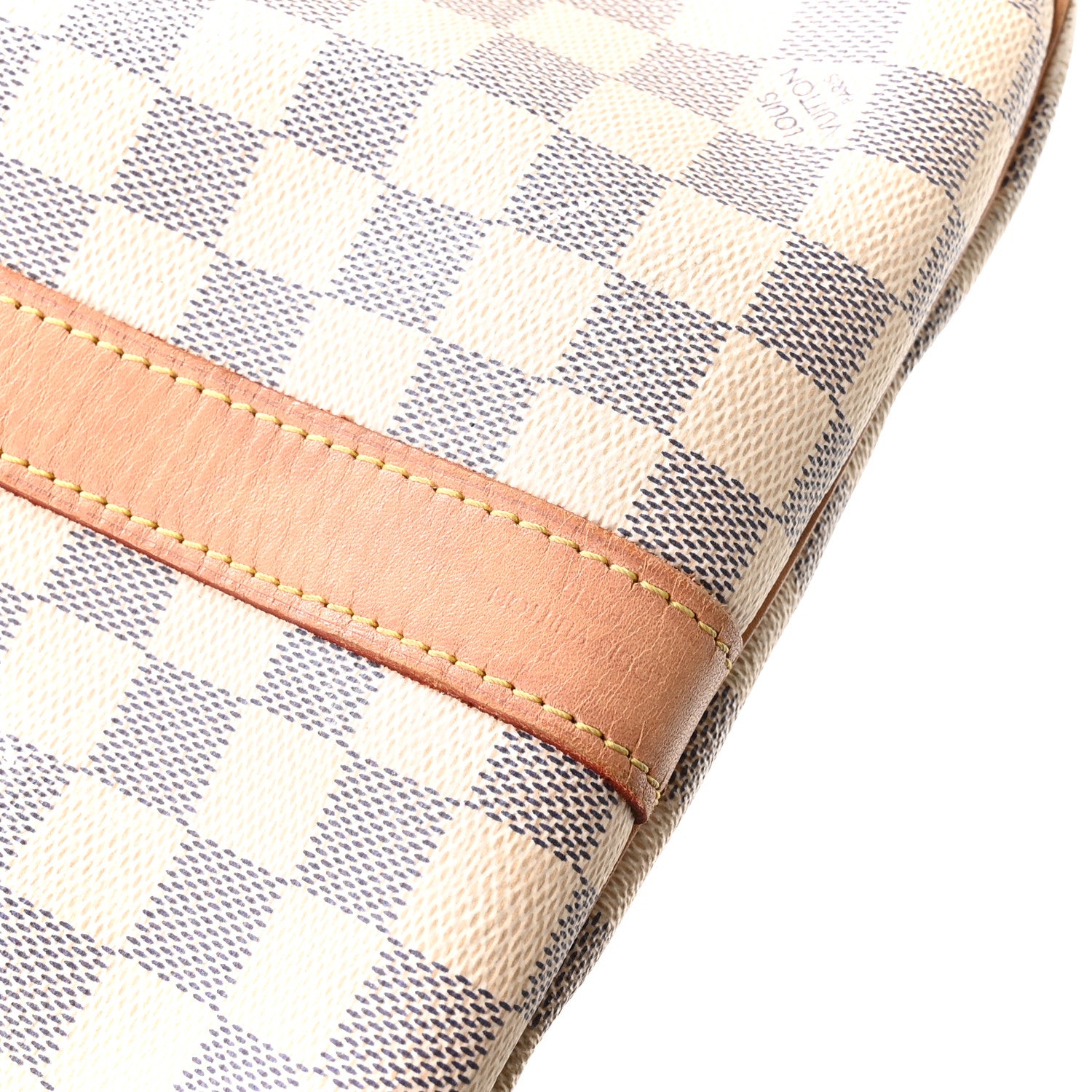 Louis Vuitton Damier Azur Keepall Bandouliere 55 7 of 11