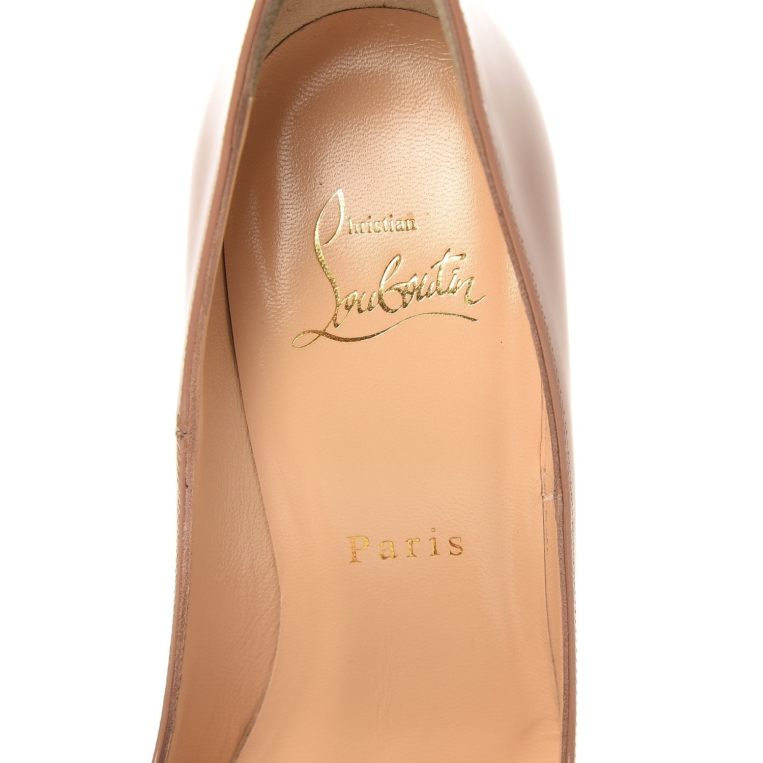 Christian Louboutin Patent So Kate 120 Pumps 36 Nude 6 of 11