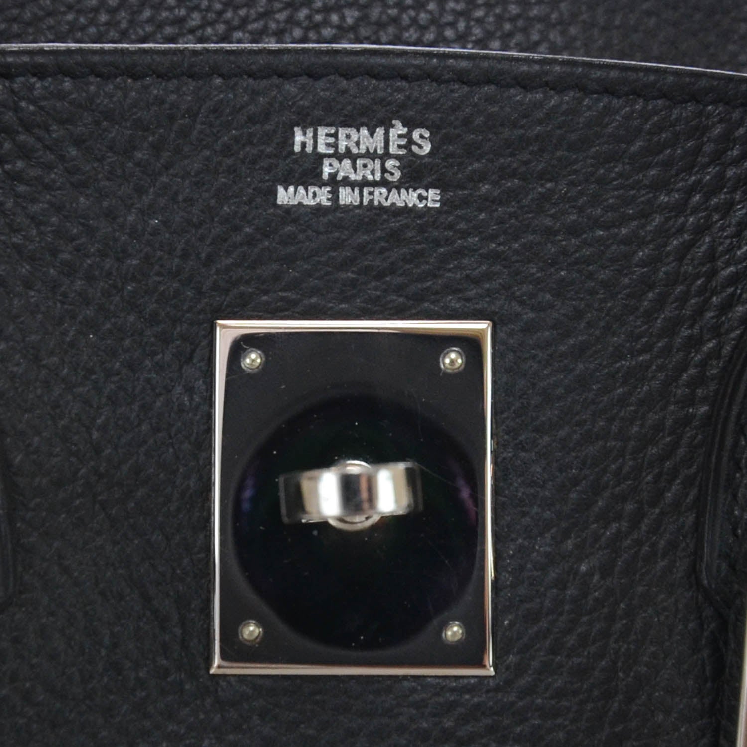 Hermes Togo Birkin 30 Black 7 of 9