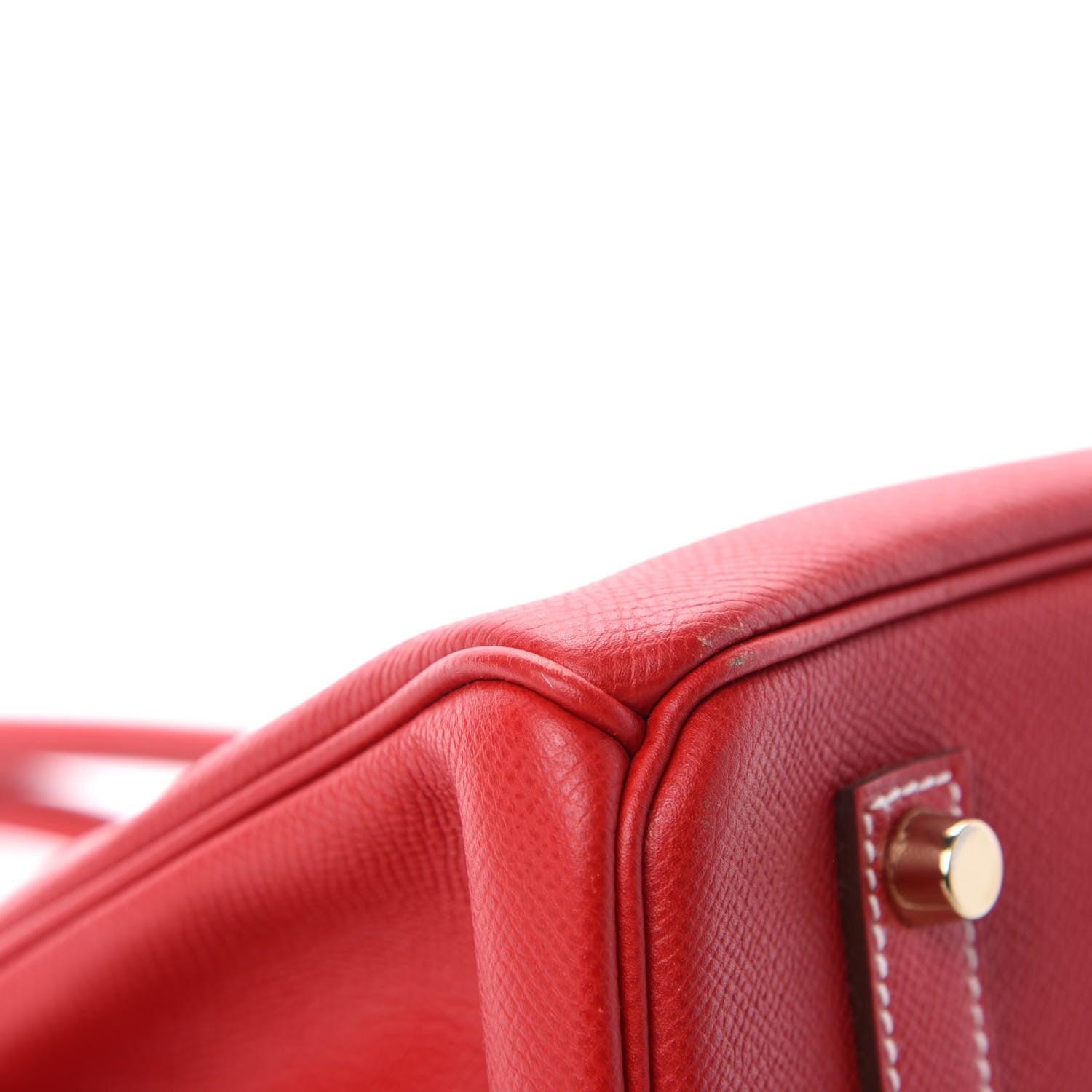 Hermes Epsom Candy Birkin 35 Rouge Casaque Bleu Thalassa 8 of 12