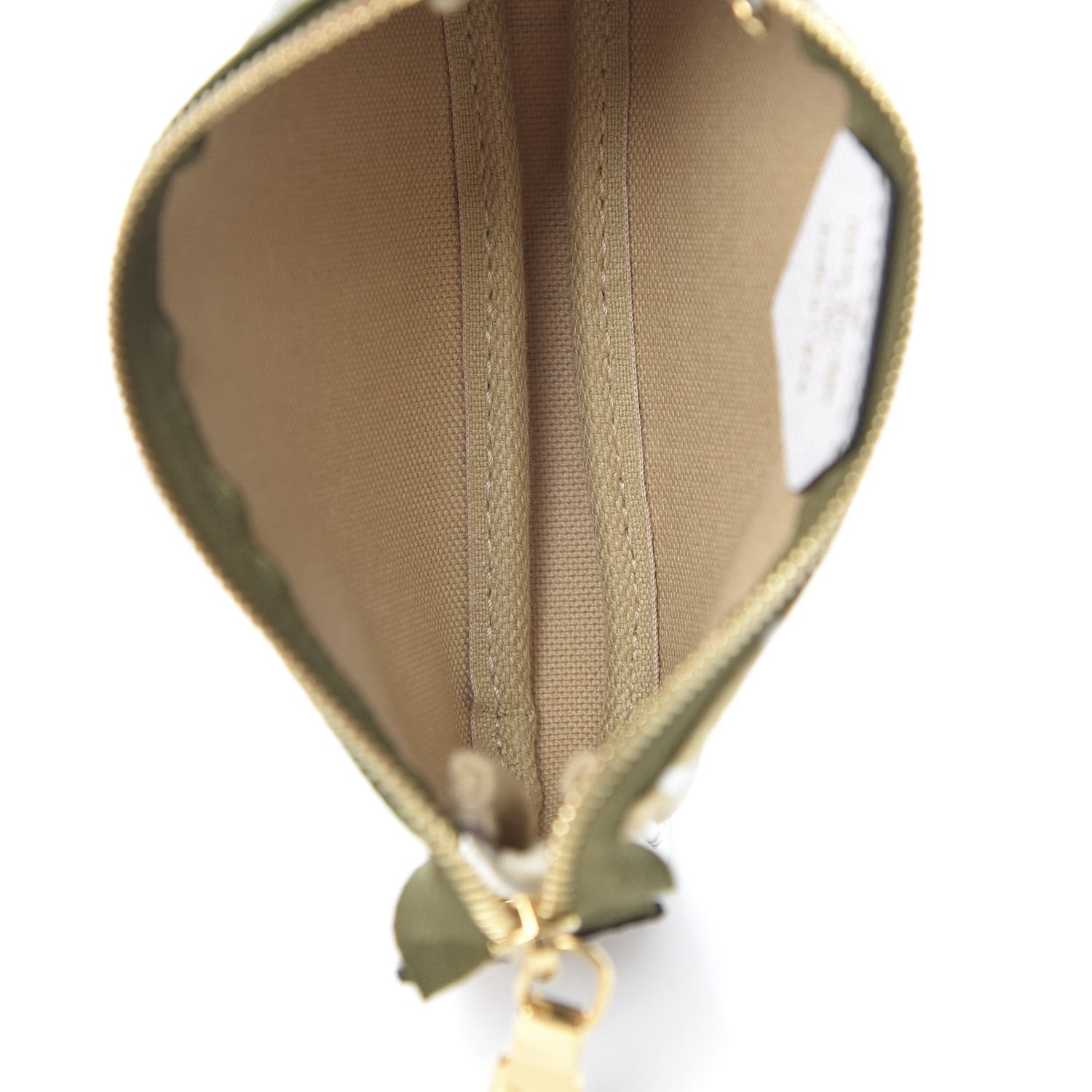 Louis Vuitton Monogram Giant Micro Pochette Accessories Kaki White 5 of 8
